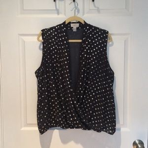 Loft XL sleeveless blouse